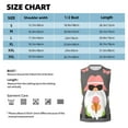 thumbnail image 3 of Bingfone Summer Gnome 1 Pattern Men's Tank Tops Workout Sleeveless Tee Shirts Running Beach Tanks for Men-3X-Large, 3 of 4