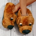 thumbnail image 6 of Fuzzy Slippers For Women Dog Slippers Men Cute Soft Animal Funny Home Indoor Winter Warm Floor Shoes Cartoon Warm Cozy Winter House Slippers Bedroom Indoor House Shoes, 6 of 7