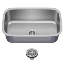 KRAUS Premier 31 1/2” Undermount Single Bowl 18-Gauge Stainless Steel Kitchen Sink
