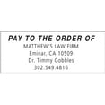 thumbnail image 4 of 2000 PLUS Self-Inking Custom Message Stamp, 4 of 5