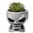 L5-B, variant on Fun Alien-Faced Planter Multiple Playful Expression Alien Head Resin Pot Indoor Outdoor Succulent Cactus Planter Conversation Starter Decor Gift for Housewarming Birthday,D