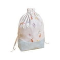 thumbnail image 2 of 30.5cm Easter Drawstring Gift Bag Cloth Tote Candy Storage Bunny Bag for Kids Girls Party Favor Reusable Fabric Gift Sack for Holiday Travel Home Storage, 2 of 6