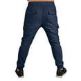 thumbnail image 5 of ORQ Men's Woven Multi-Pocket Outdoor Cargo Trousers, 5 of 6