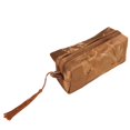 thumbnail image 2 of Moda mujer artesanía rectángulo bordado joyería bolsa de almacenamiento monedero organizador (café), 2 of 8