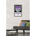 thumbnail image 2 of NBA Sacramento Kings - Logo 21 Wall Poster, 14.725" x 22.375", Framed, 2 of 3