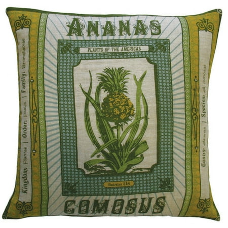 Koko Company Botanica Linen Throw Pillow