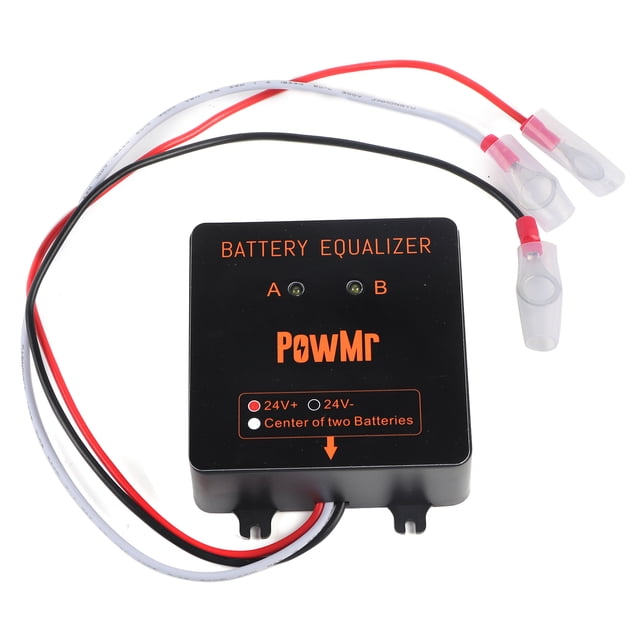 Fournitures Électriques, Égaliseur de Batterie Noir Solaire Réponse Rapide