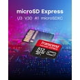 thumbnail image 2 of Tarjeta microSD Transcend USD710 de 256 GB, 900 MB/s, UHS-I U3, 2 of 9