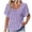 D-Purple, variant on MuXiKeJi Clothes T Shirts for Women V Neck Dressy Casual Blouses Puff Short Sleeve Summer Tops Loose Fit
