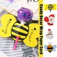 thumbnail image 3 of KITPIPIVOPPV Cute Cartoon Christmas Party Candy Decorating Card Santa Claus Snowman Bee GXM, 3 of 5