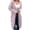 Pink, variant on Pullover Cardigan Sweaters for Women Cable Knit HoddedSolid Color Long Coat Casual Loose Fit Fall Winter Outerwear Shirt Sweater Tops