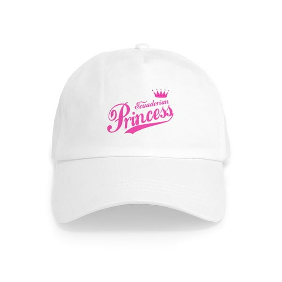 CafePress - Ecuadorian Princess Cap - Adjustable 100% Brushed Unisex Casual Cotton Baseball Cap, Beige, 1