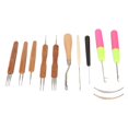 thumbnail image 1 of Ensemble d'outils pour dreadlocks, 12 pièces, crochets pour dreadlocks, kit d'outils de verrouillage pour perruques et extensions de cheveux, 1 of 4