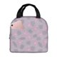 thumbnail image 1 of Easygdp Flamingo Bolsa Térmica Premium - Tela Oxford Impermeable, Gran Capacidad, Bolsillo Frontal, Unisex para Trabajo, Escuela, Actividades al Aire Libre y Picnics, 1 of 8