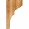 thumbnail image 3 of 6"W x 10"D x 18"H Monterey Rough Sawn Corbel, Western Red Cedar, 3 of 9