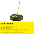 Karcher High Power 3200 PSI Outdoor Water Surface Cleaner for Pressure