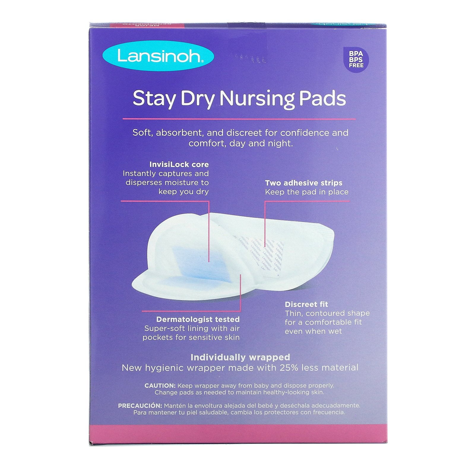 Lansinoh Stay Dry Disposable Nursing Pads, 60 ct - Kroger