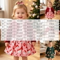 thumbnail image 7 of CAICJ98 Toddler Baby Girls Christmas Outfits Sleeveless Dress Long Sleeve Ruffle Coat Bow Headband Clothing sets,Size 3-6 Months, 7 of 7