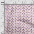 thumbnail image 2 of oneOone Georgette Viscose Pale Pink Fabric Floral Sewing Craft Projects Fabric Prints By Yard 42 Inch Wide, 2 of 5