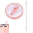 thumbnail image 1 of LILELIS Couvercle de Paille Rabattable de Remplacement pour Gobelet de 30 Oz Couvercle de Paille Rabattable Étanche Réutilisable pour Tasse Rose 9X9X3, 1 of 5