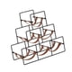thumbnail image 5 of Soporte de vino de mesa Rack de vinos de encimera Modern Hold 6 Botellas Organizador de soporte decorativo para el Hotel Hotel Bar, 5 of 9