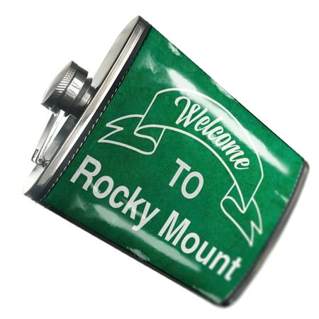 

NEONBLOND Flask Green Sign Welcome To Rocky Mount