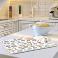 thumbnail image 4 of Iauyy Dish Drying Mat for Kitchen Counter, Super Absorbent & Hanging 16x18 / 18x24 Inch (S/M) in The Painting Graffiti, 4 of 8