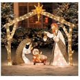 thumbnail image 2 of Outdoor Nativity Scene With Lights, Christmas Holy Family Yard Decoration, Christmas Outdoor Christmas Set, Easter Decoration, 2 of 5