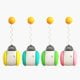 thumbnail image 4 of Pet Cat Balance Swing Car Funny Cat Toy Cat Play Game Toys Kitten Interactive Toys Supplies Pet Smart Interactive Cat Toy, 4 of 5
