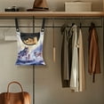 thumbnail image 4 of ZIATUBLE Wolf Snow Hanging Storage Organizer with Large Opening Clothesline Bag for Clothes Pins 2 Pcs Dirty Resistant Hanging Pantry Organizer for Storage Bags Laundry Clothes Pin Holder, 4 of 7