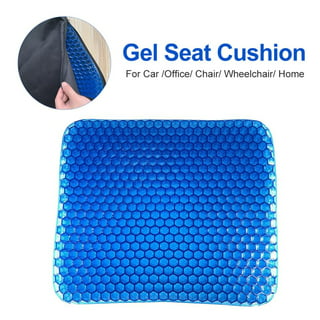 UEUHFKTS Seat Cushion Gel Enhanced Seat Cushion Office Chair Cushions Car  Seat Cushion Cushion for Tailbone Pain Office Chair Car Seat Cushion