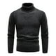 thumbnail image 1 of Gibobby Suéter cuello de tortuga hombre Suéteres gruesos de cuello alto de invierno para hombre, estilo casual, cuello de tortuga(Negro,XG), 1 of 4