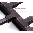 thumbnail image 2 of Oil Rubbed Bronze Towel Bars for Bathroom Wall Mounted Swivel Towel Rack Holder with Hooks 4-Arm, 2 of 5