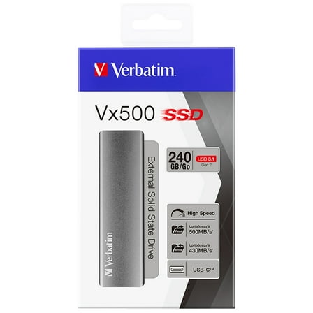 Verbatim Verbatim 240GB Vx500 External SSD