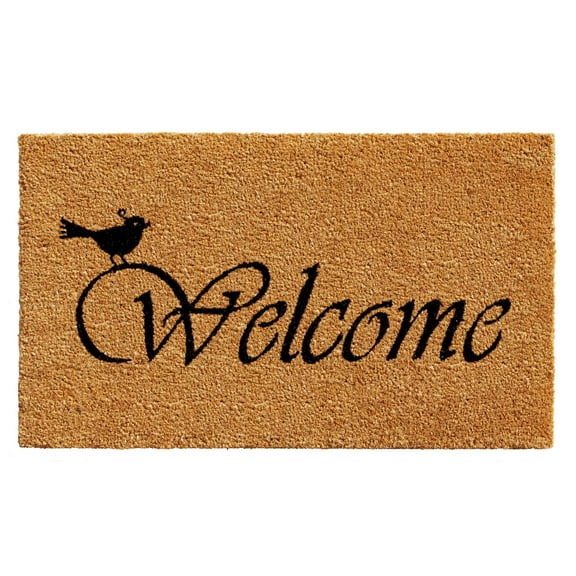 Calloway Mills Chirp Welcome Outdoor Doormat 24" x 36"