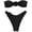 Black #62, variant on Dresfit Breezy Two Piece Swimsuit for Women - Quick Dry Beach Bikini White S