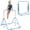 Blue, variant on Qaba Folding Gymnastics Bar, Expandable Horizontal Kip Bar for Kids, Pink