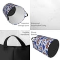 thumbnail image 5 of Lsque Butterflies1 pattern Laundry Hamper Basket, Tall Woven Rope Hamper Basket for Clothes, Lightweight Storage Basket, Collapsible Waterproof-Medium, 5 of 8