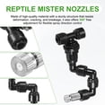 thumbnail image 2 of Boquillas de Nebulización para Reptiles Uxcell, Boquilla de Nebulización de Acero Inoxidable de 0.6mm con Tapón [Negro], 2 of 7
