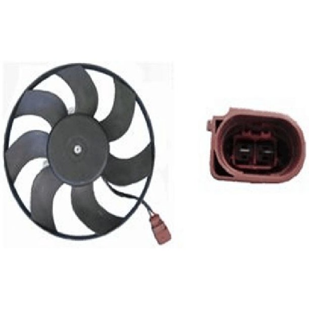 OE Replacement for 20092016 Volkswagen Tiguan Right Engine Cooling Fan