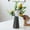 Black, variant on JingChun Folding Ceramic Vase Glass Home Decoration Vase Ceramic Vase Plant Flower Pot