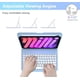 thumbnail image 4 of Funda Magnética Desmontable con Teclado Redondo Tipo Caramelo con Mouse y Ranura para Apple Pencil para iPad 11 Gen A16 2025 / iPad 10 Gen, Funda Tipo Folio Delgada, Nuevo Rosa, 4 of 7
