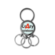 thumbnail image 1 of El cuaderno de notas más genial y loco. Llavero de metal de acero inoxidable Llavero Anillo de cadena Llavero, 1 of 3