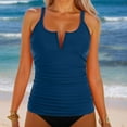 thumbnail image 2 of QHFBli Tankini Tops for Women Swimwear Top Only Tummy Control Bathing Suit Top No Bottom, 2 of 6