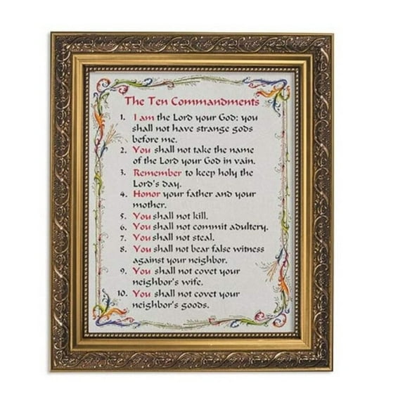 Gerffert 79-720 The Ten Commandments