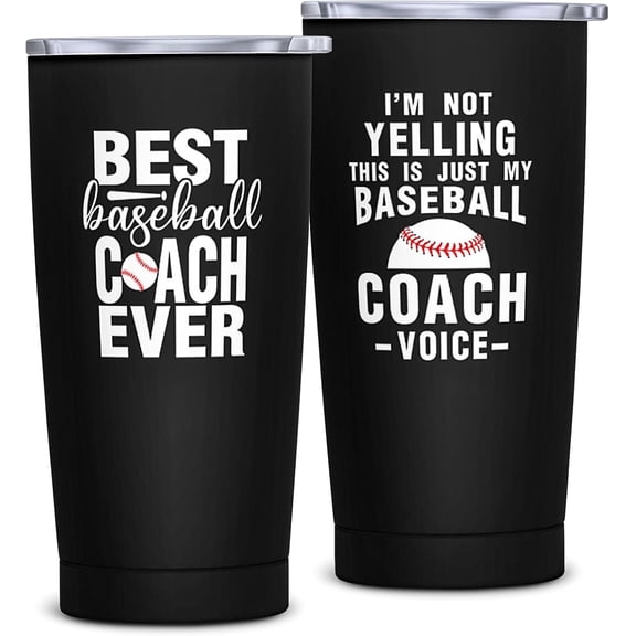 Baseball Coach Gifts for Men Women, Baseball Coach Appreciation Gifts, Best Gift for Baseballs Coaches, Baseballs Coaches Gift Ideas-20 oz Coffee Tumbler