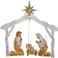 thumbnail image 2 of SCZ - Cartel decorativo para jardín de Navidad, diseño de nacimiento, pila decorativa para jardín, 2 of 3