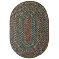 thumbnail image 1 of Rhody Rug Katie Tapis Ovale Tressé, Taupe Foncé, 3 x 5 Pi., Réversible, Intérieur/extérieur, 1 of 1