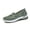 Green, variant on Women Mesh Slip on Loafers Lightweight Business Work Penny Walking Flat Sneakers Breathable Non Slip Shoes Green Size 6