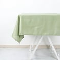 thumbnail image 6 of BalsaCircle 6 Pieces 54" x 54" Eucalyptus Green Square Polyester Tablecloths Table Cover Linens, 6 of 8